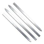 Flat Body Side Molding Trim 1.5 Inch 4Pc Set for Dodge Ram Crew Cab (2009–2018)