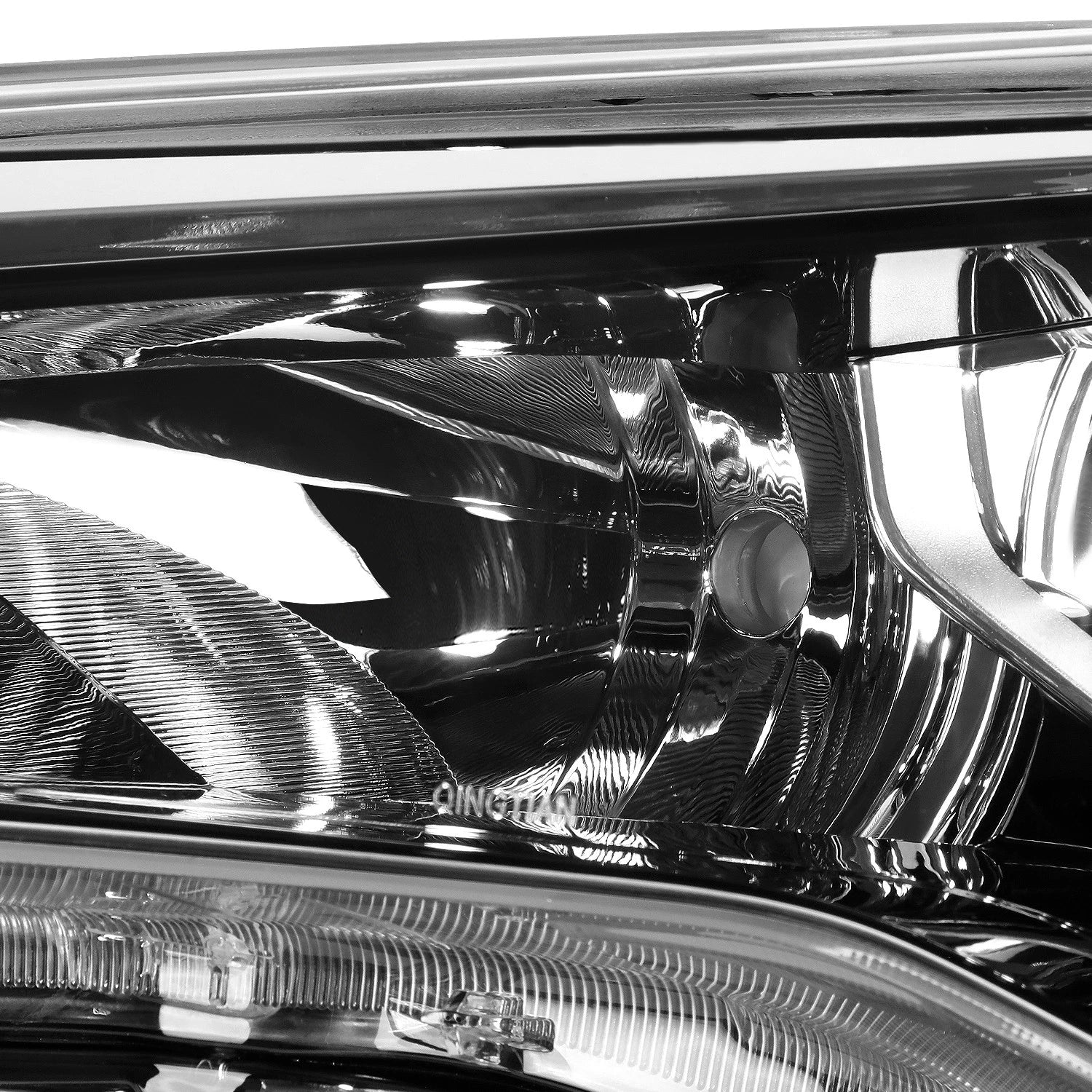 Left Side Chrome Housing Projector Headlight for Toyota 4Runner (2014–2020)