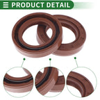 Set of 5 Oil Seal Rotary Shaft Seal FKM Rubber 26x40x8mm