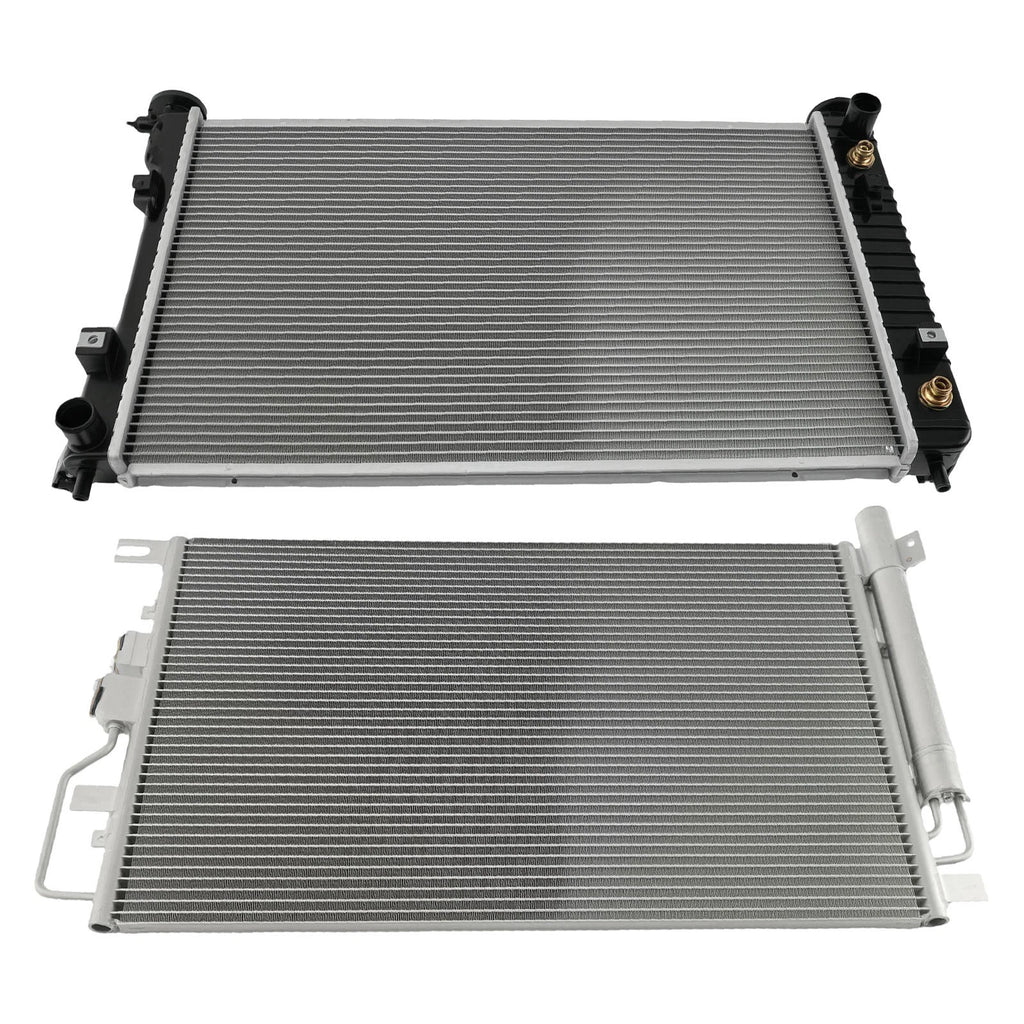 Cooling Radiator & Condenser with Oil Cooler for GMC Terrain (2010–2016)