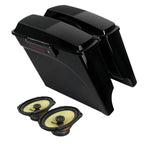 5" Stretched Saddlebag with 6X9" Speakers for Harley CVO Touring Glide (1993–2013)