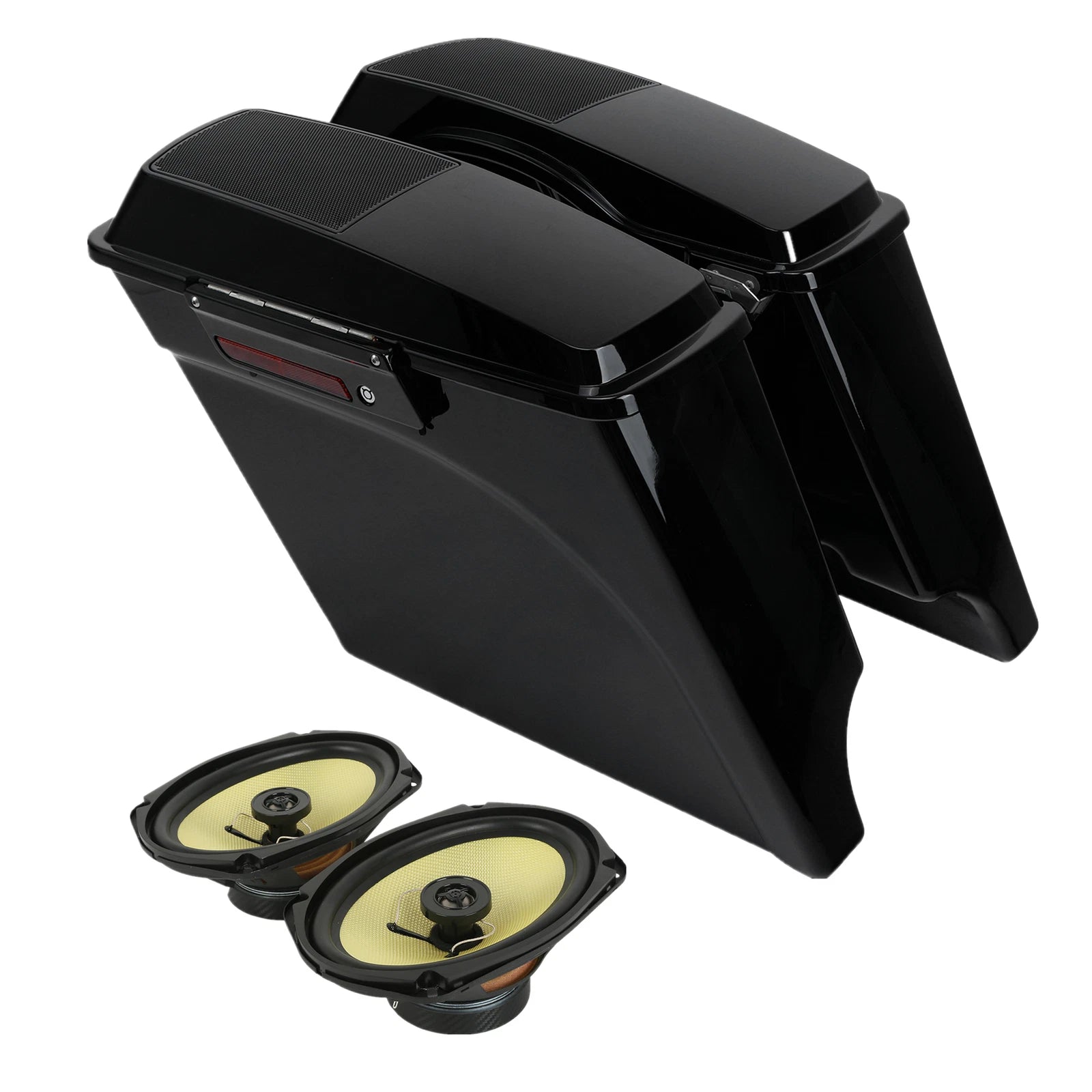 5" Stretched Saddlebag with 6X9" Speakers for Harley CVO Touring Glide (1993–2013)