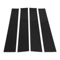 Set of 4 Pillar Window Trim for Dodge Ram (2009–2018) Black