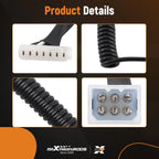 6 Pin Handheld Cord Straight Blade for Fisher Western Plow (96437, 56462)