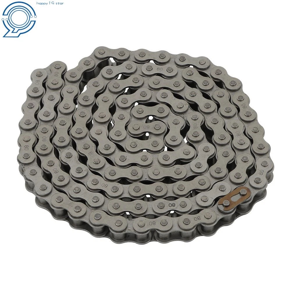 10 ft Roller Chain for - Carbon Steel, 1 Connector