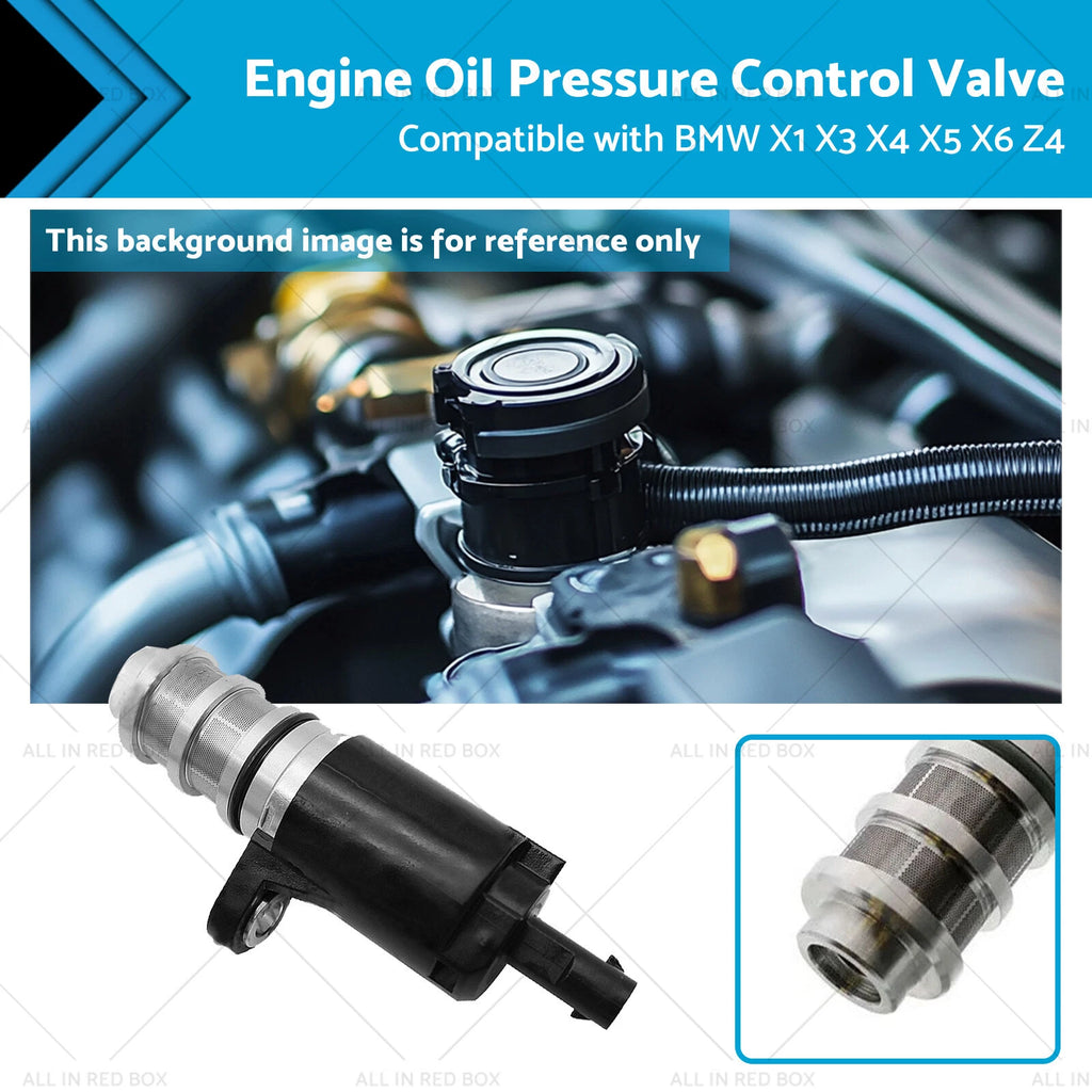 Engine Oil Pressure Control Valve for BMW X1 X3 X4 X5 X6 Z4 (2009–2021) 11417622768