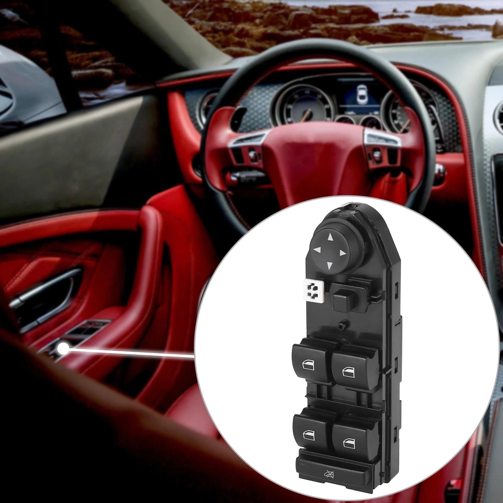 Power Window Master Switch for BMW X3 (2005–2010) 61313414354