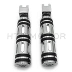 Edge Cut Footpegs for Yamaha V-Star 1100 650 Stryker V-Max Virago Bolt (2000–2023)