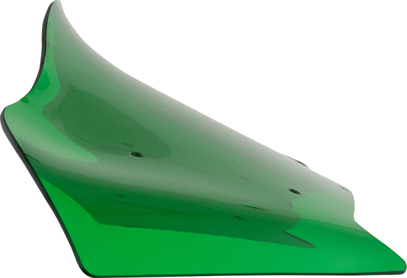 Klock Werks 8" Kolor Flare Windshield for FLHX (KWW-01-0731) - Green