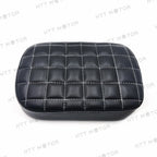 Rear Pillion Passenger Pad Seat 6 Suction Cup for Harley Dyna Sportster