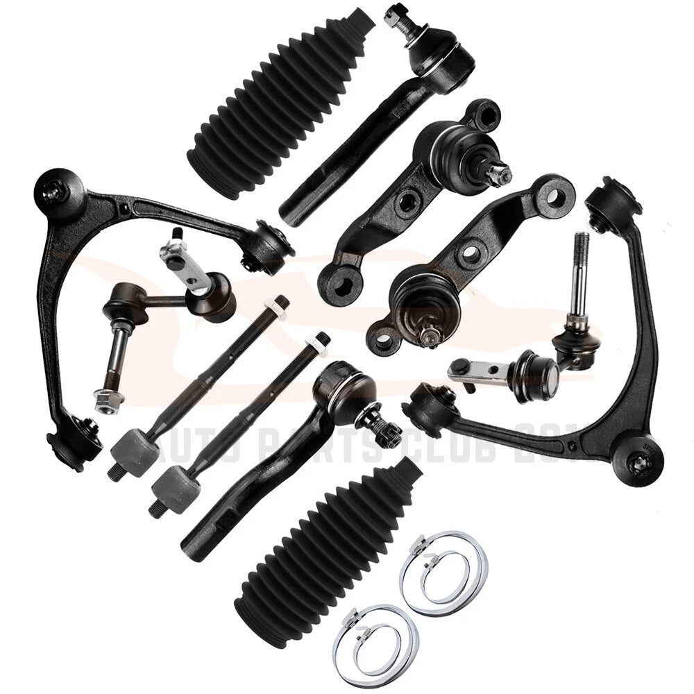 12Pcs Front Upper Control Arm Tie Rod End for Lexus GS300 (1998–2005)