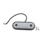 2X LED Oval Side Marker Indicator Light for Trailer Truck