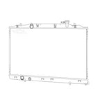 Replacement Radiator Assembly for Honda Odyssey (2018–2021)