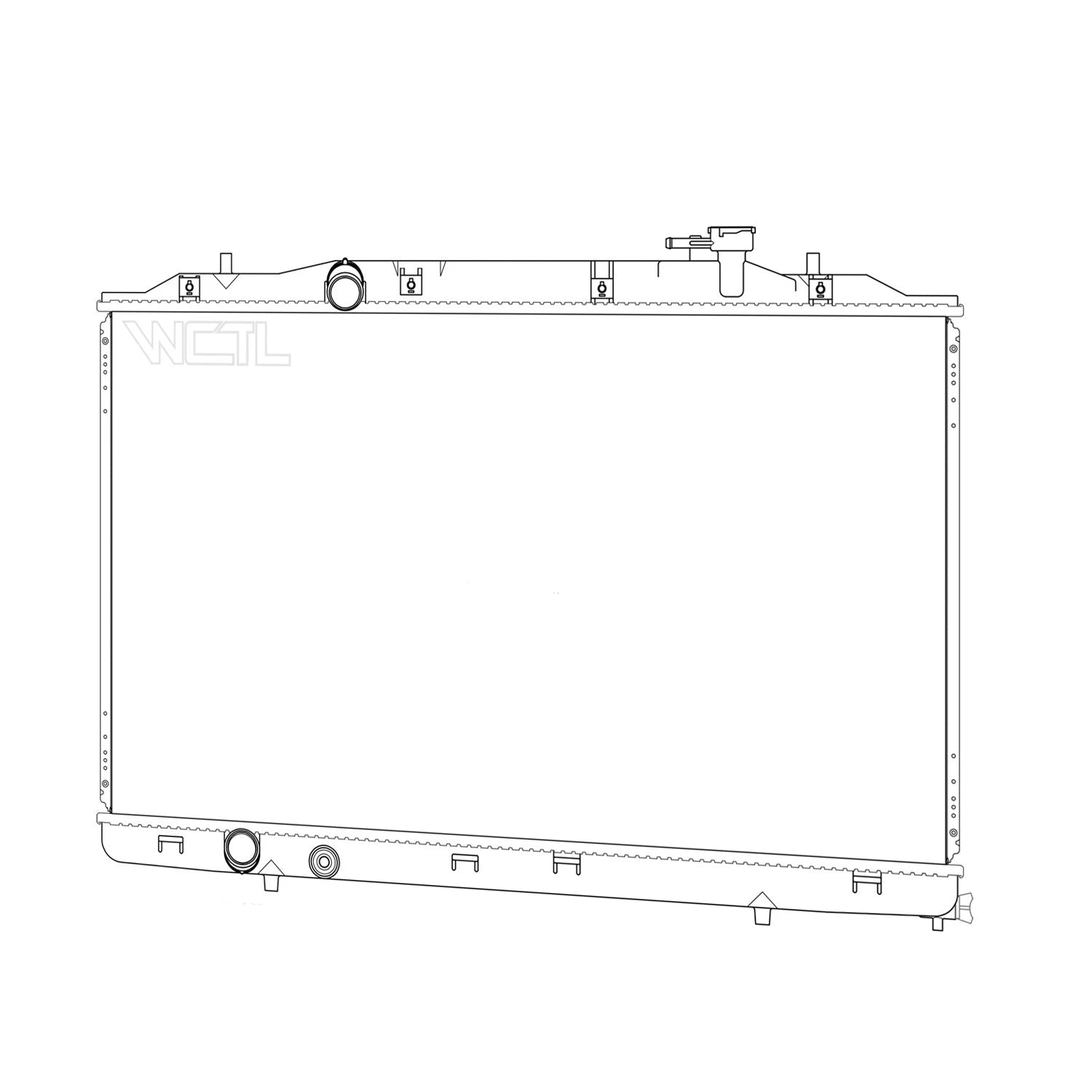 Replacement Radiator Assembly for Honda Odyssey (2018–2021)