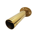 Fishing Rod Holder 316 SS Gold Elliptical Head for Boats (10.9 x 22 x 22 cm)