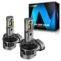 2X H11 LED Headlight Bulbs for NOVSIGHT (6500K, 24000LM, 100W)