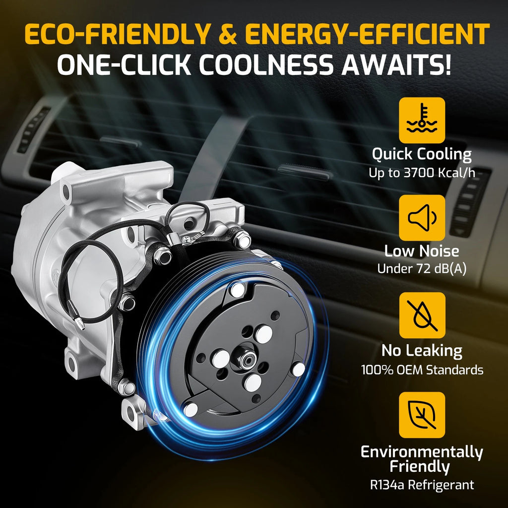 A/C Compressor CO 4702C for Jeep Cherokee Wrangler (1994–1996)
