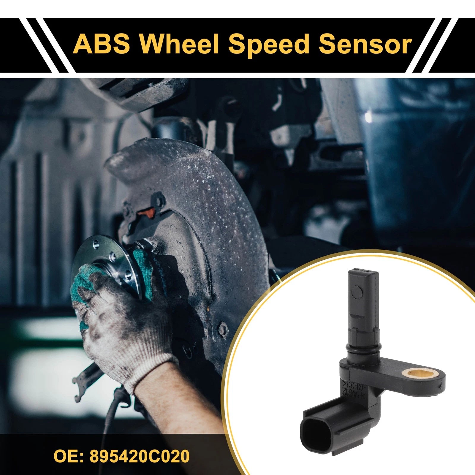 ABS Wheel Speed Sensor No. 895420C020 for Toyota Tundra (2007–2017)
