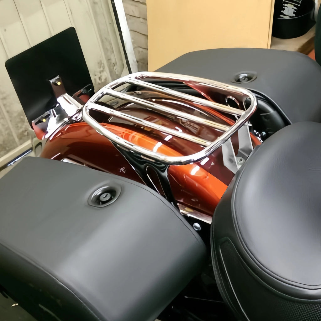 Chrome Luggage Rack for Harley Softail Slim FLSL, Street Bob (2018–2025)
