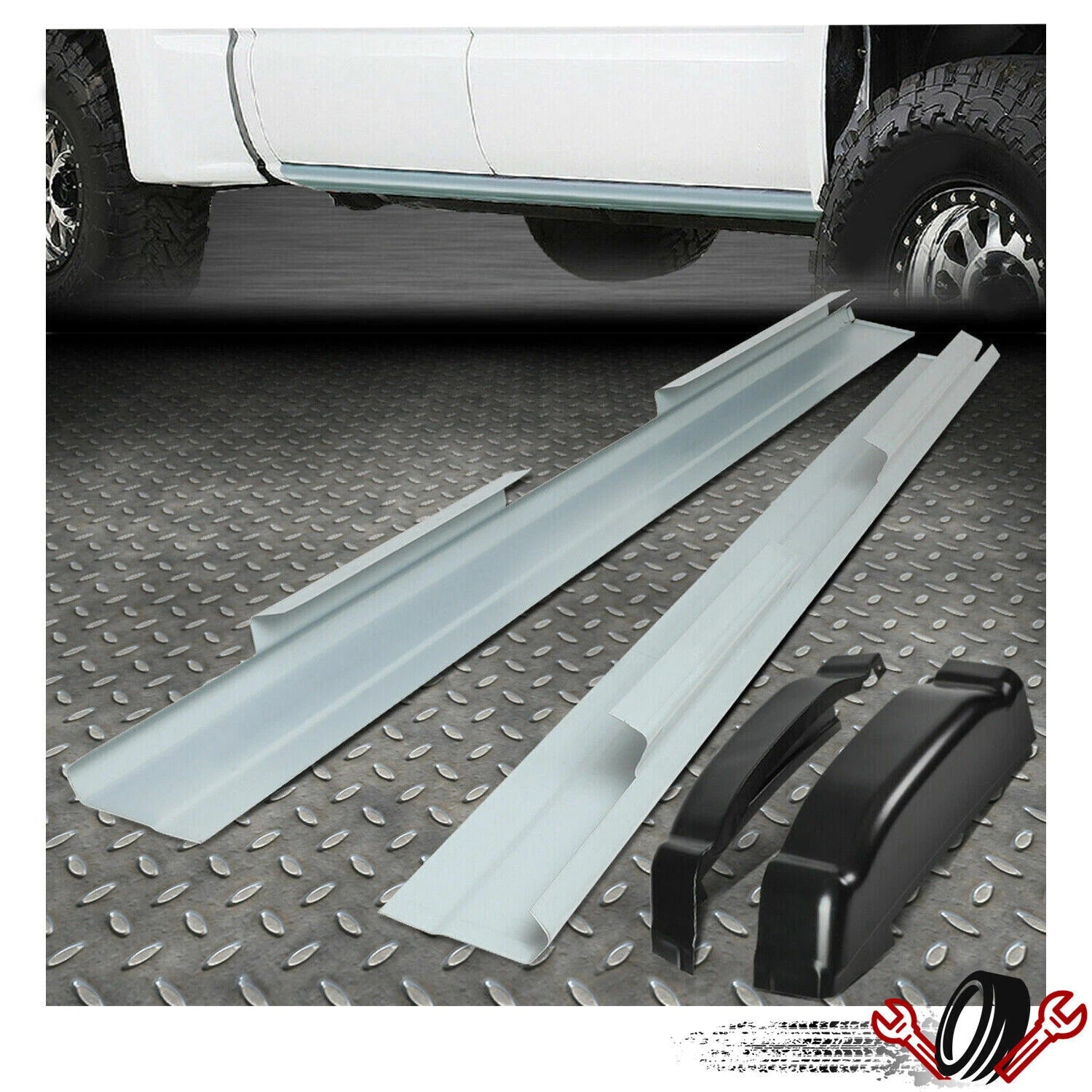 Rocker Panels & Cab Corners Kit for Chevy Silverado Sierra (1999–2007)