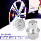 Anti Theft Wheel Lock Lug Nut Screw Removal Key for VW Audi (ABC5/16PT)