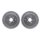 Set of 2 Brake Discs Rear for Genesis G70 Kia Stinger