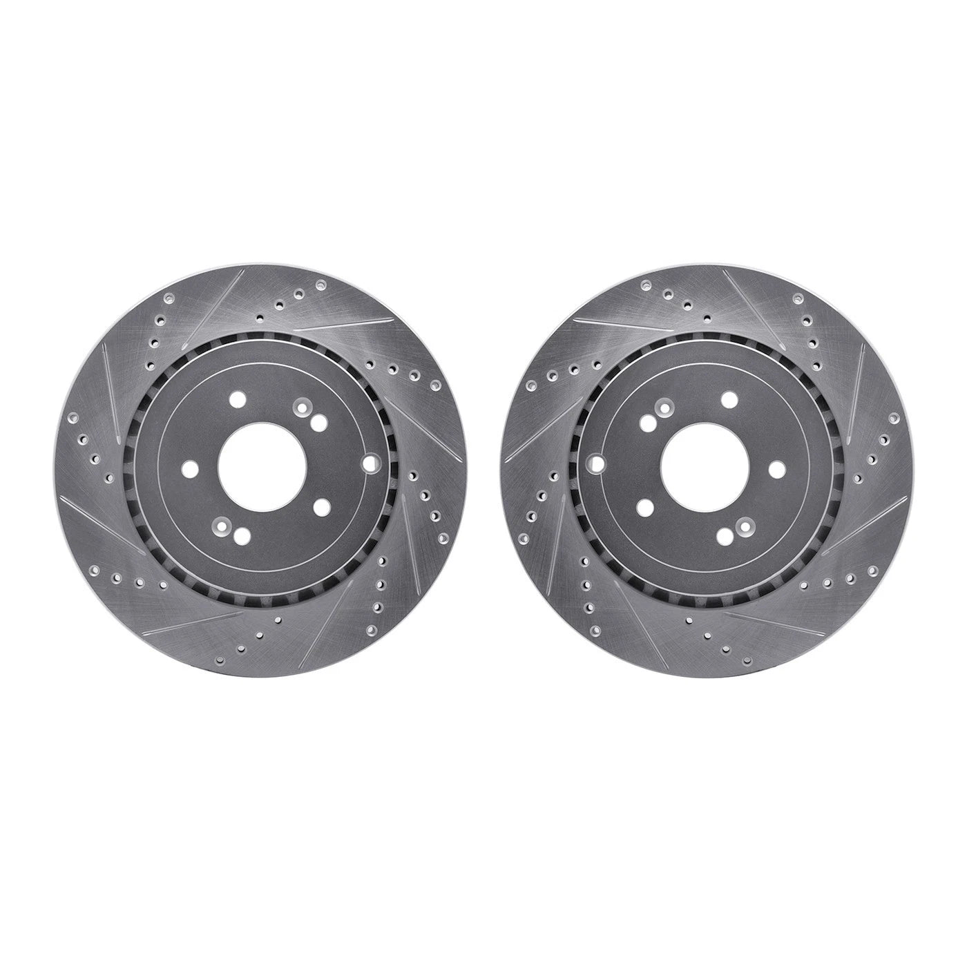 Set of 2 Brake Discs Rear for Genesis G70 Kia Stinger
