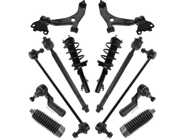 Front Strut Coil Spring Control Arm Ball Joint Kit for Mazda 3 (2010–2013) HW423TR