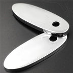 Mirror Block Off Base Plates for Suzuki GSX-R 600 750 1000 1100 (2001–2023) Chrome
