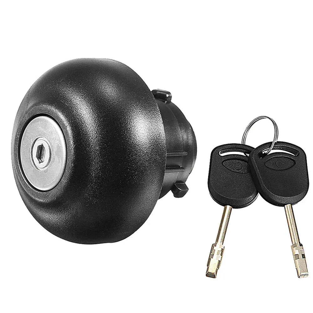 Fuel Tank Filler Cap Cover Lock w/ 2 Keys for Ford Transit MK7 (2006-2018)