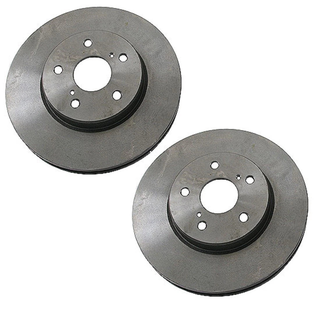 Set of 2 Brembo Front 296mm Vented Coated Disc Brake Rotors for Lexus IS250 (2006–2013)