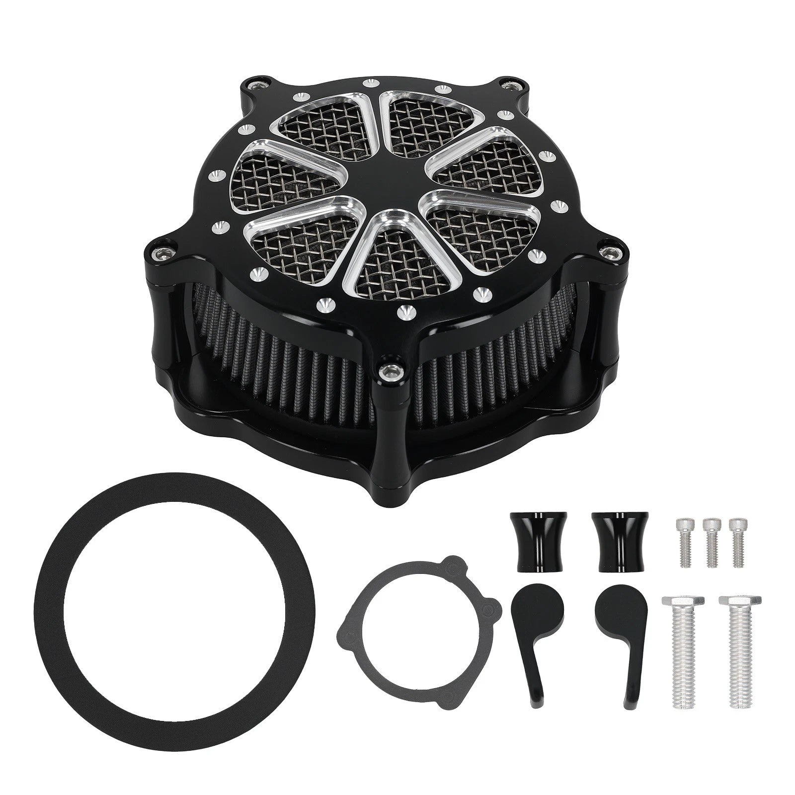 Air Cleaner Filter Kit for Harley Davidson Sportster XL 1200 883 (2004–2022)