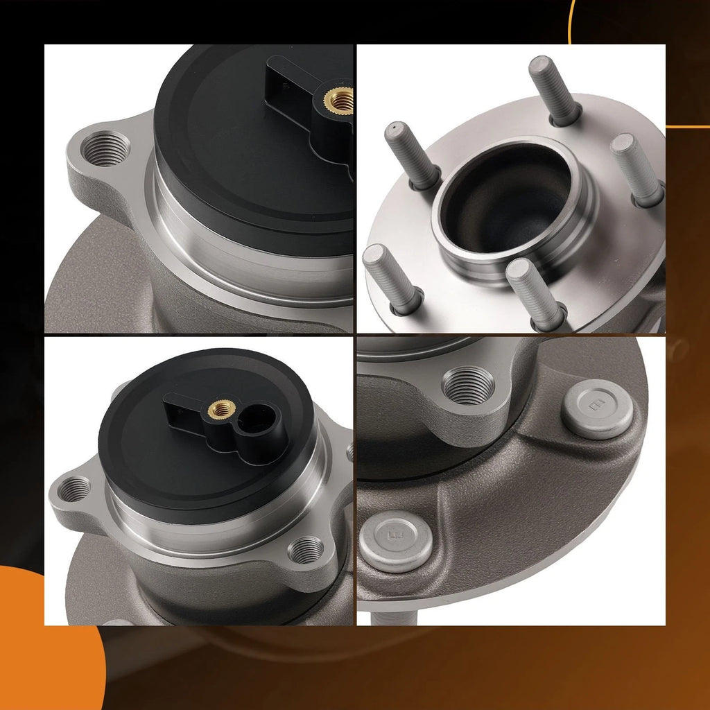 2X Rear Wheel Hub & Bearing 5 Lugs for Mitsubishi Eclipse Cross (2018–2020) 512563