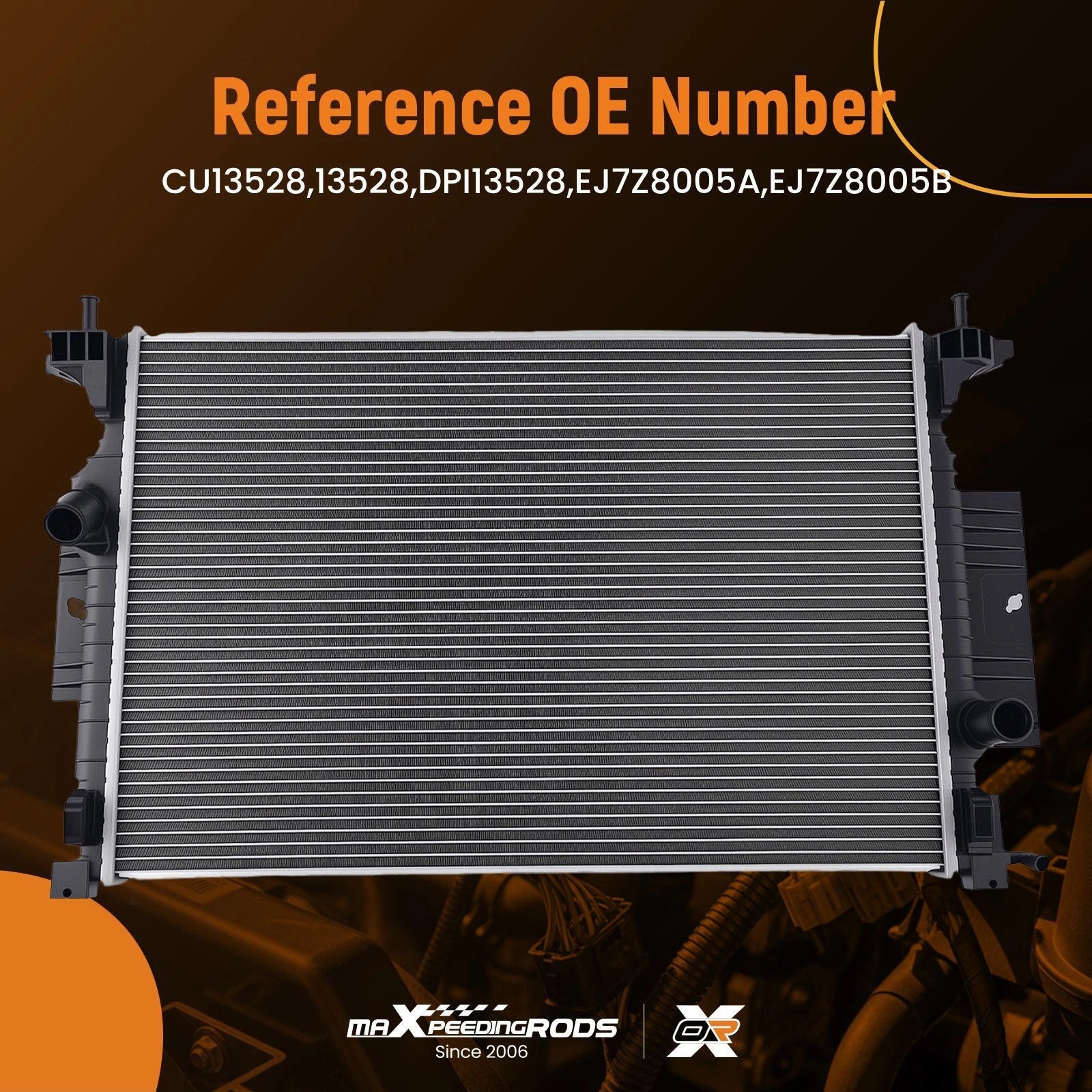 Radiator for Ford Transit Connect (2019–2020) 2.0L 2.5L Cooling Part