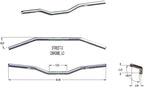 Street-X Handlebars for Harley Davidson (Chrome, 300902)