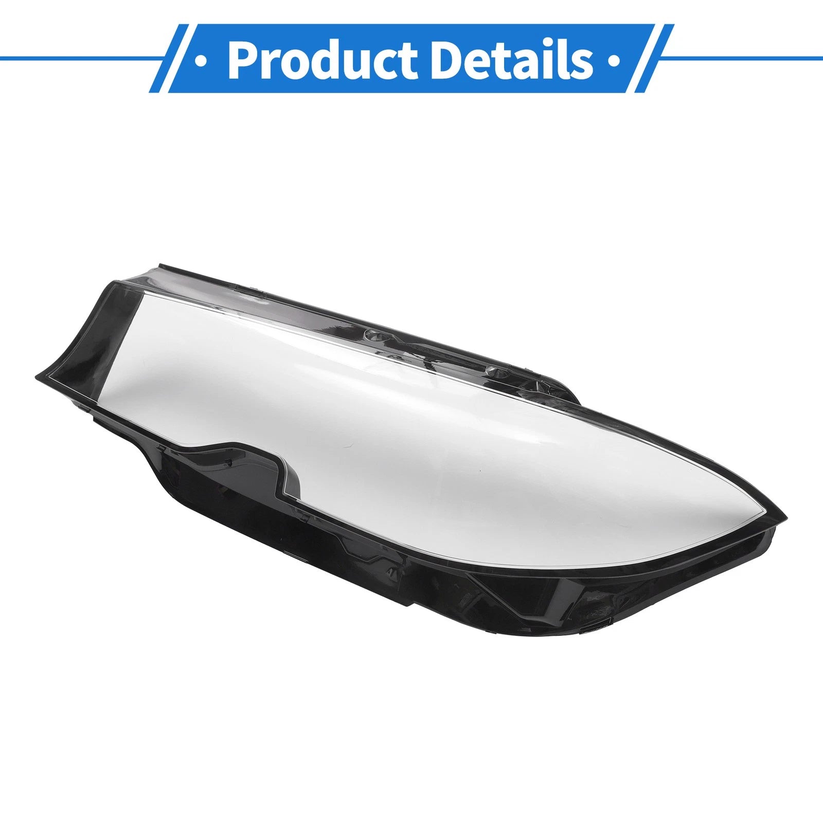 1 Pc Headlight Lens Cover for BMW 330i (2019–2021) No. 63118496149