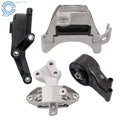 Set of 4 Engine and Transmission Mounts for Chevrolet Cruze (2011–2016)