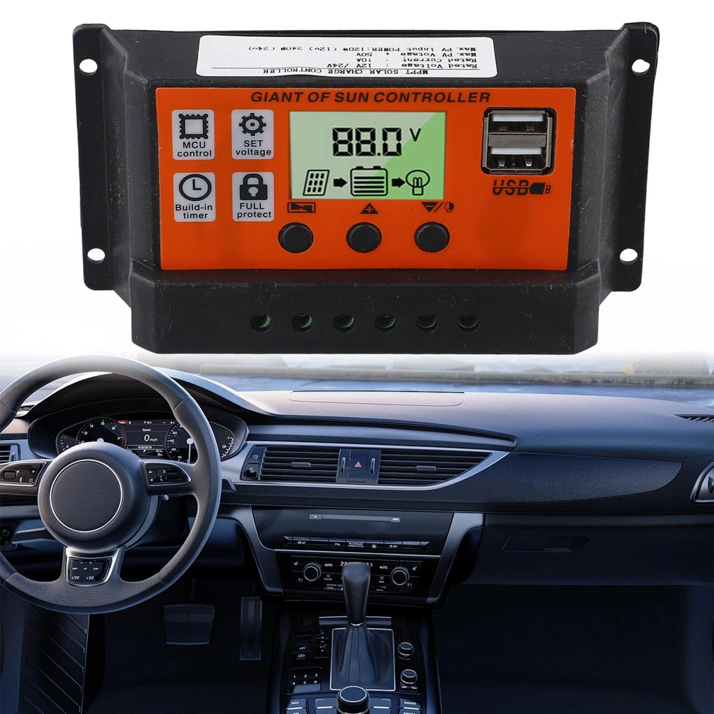 MPPT Solar Battery Regulator for Trucks and Engineering Vehicles