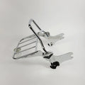 Chrome Sissy Bar Passenger Backrest/Luggage Rack for Harley Davidson Touring (1997–2008)