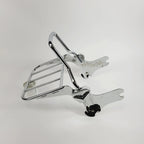 Chrome Sissy Bar Passenger Backrest/Luggage Rack for Harley Davidson Touring (1997–2008)