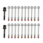 22Pcs Cylinder Head Bolts Kit for Chevrolet Silverado GMC Sierra (2014-2019)
