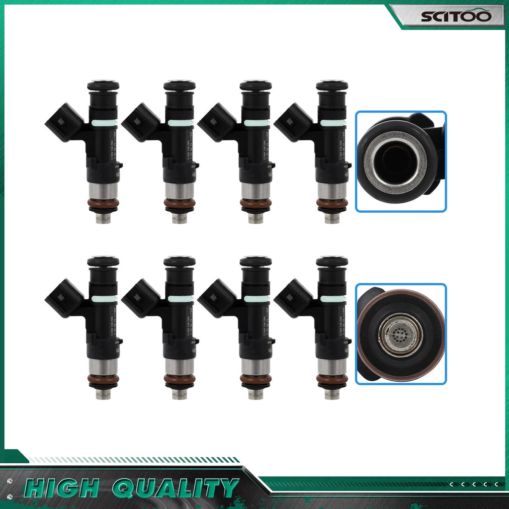 8Pcs Fuel Injectors for Ford Mustang V8 5.8L (2013–2014) FJ1163 DR3Z9F593A
