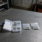 100PCS R Type Cotter Pin Kit for Automotive (Zinc Plated, Heavy Duty)
