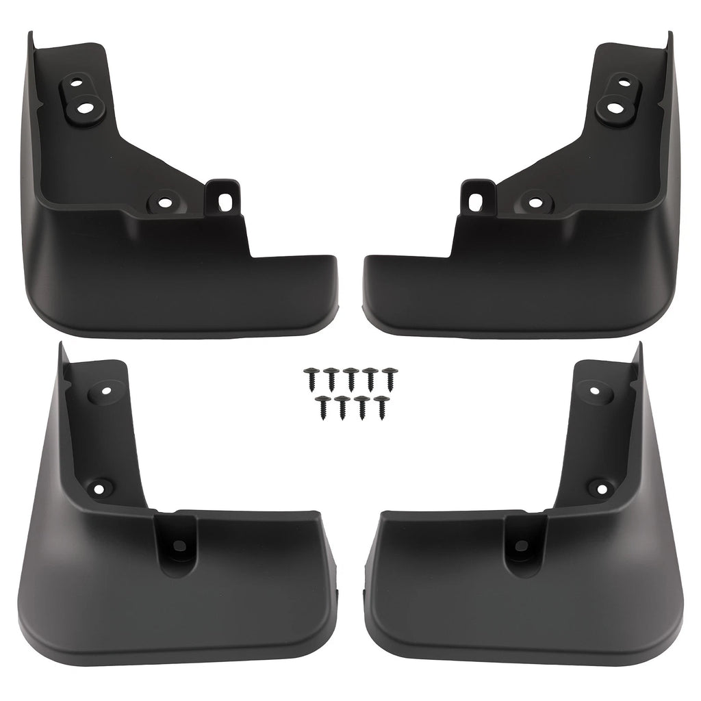 Set of 4 Mud Flaps for Mazda CX-5 (2022–2025) Black