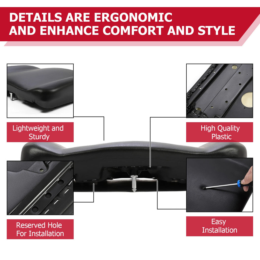 Driver Seat Bottom Cushion for Polaris Ranger XP 900 (2013–2019)