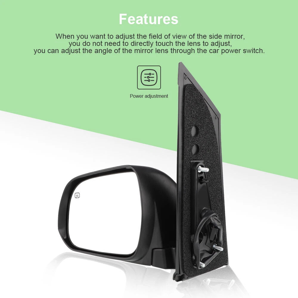 Power Heated Door Mirror for Toyota Sienna (2011–2012) LH Driver Side