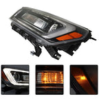 Halogen Projector Headlight for GMC Acadia (2013–2016) Black Driver Side