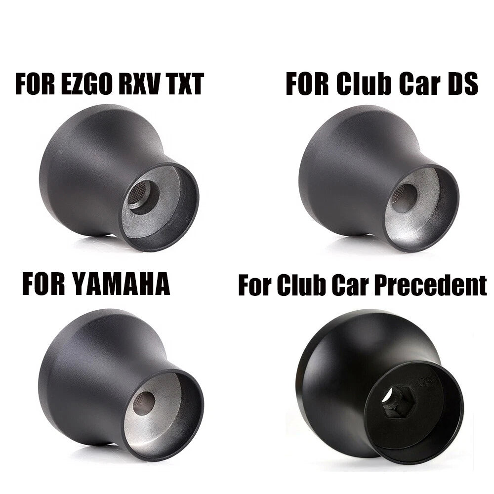 Steering Wheel Adapter for EZGO Club Car Yamaha (Optional Black)