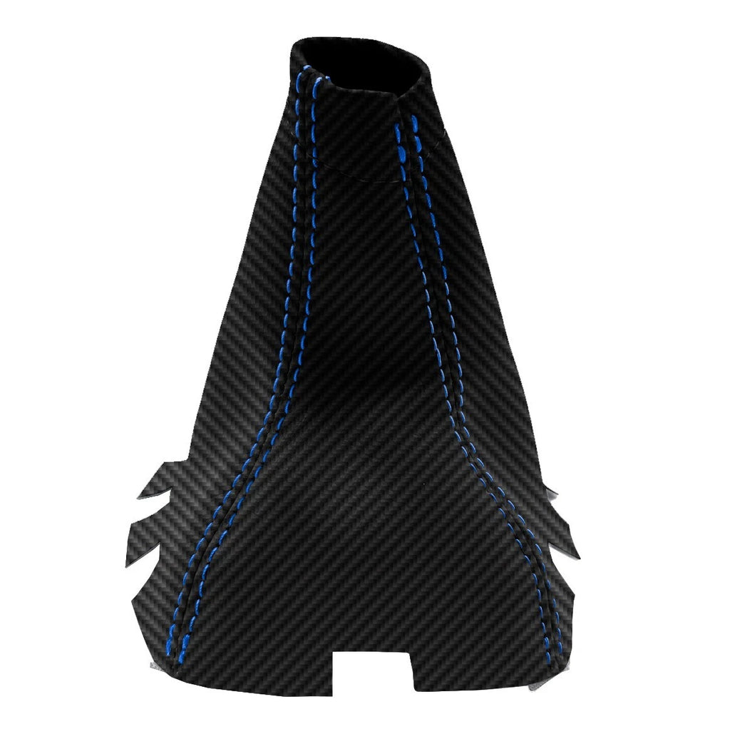 Manual Shift Boot Cover for Subaru Forester (2003–2008) - Blue Stitch