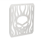 Skull Stainless Radiator Grill Guard Cover for Kawasaki Vulcan VN400/800 (95-06)